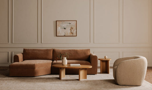 Madrid Right Sectional Heritage Pink