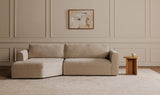 Madrid Left Sectional Cool Beige