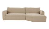 Madrid Right Sectional Cool Beige