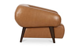 Devlin Lounge Chair Tan Leather