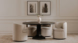 Dane Swivel Dining Chair Oatmeal