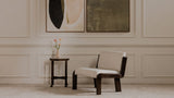 Edie Accent Chair Flecked Ivory