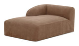 Isla Left Arm Facing Chaise Mocha