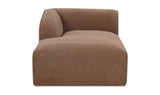 Isla Left Arm Facing Chaise Mocha