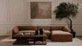 Isla Right Arm Facing Chaise Mocha
