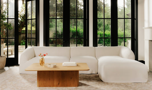Isla Right Arm Facing Chaise Beige