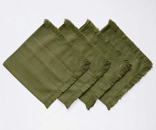 Olive Green Napkins