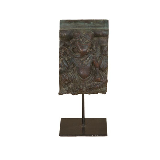 Stone Panel on Iron Stand