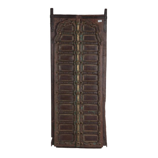Large Carved Wood Mehraab Window, 2 Pieces