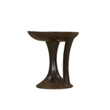 Wooden Fruit Bowl on Pedestal, Assorted