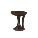 Wooden Fruit Bowl on Pedestal, Assorted