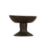 Wooden Fruit Bowl on Pedestal, Assorted