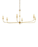 Nottaway Large Gold Chandelier