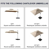 PURPLE LEAF OPEN BOX Cantilever Umbrella Base ZYCJBASE-150NEW