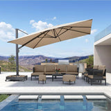 PURPLE LEAF OPEN BOX Umbrella Base with Wheels 1100Lbs ZY04BSWK-500