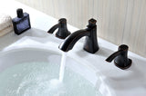ANZZI Sonata Widespread Faucet, Dual Lever Control, 1.2 GPM WaterSense & ADA Certified, Rhino Alloy Solid Brass, Various Finishes