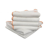 Chain Embroidered Cotton Bath Towels (Set of 2)