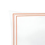400TC Cotton Classic Embroidery Sateen Solid Euro Sham