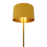 Orbit Floor Lamp Ochre and Gold