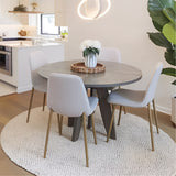 Oslo Modern Upholstered Dining Chair (Set of 4)