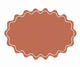 Oval Placemat - Scalloped Placemats
