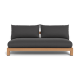 PACIFIC TEAK 2 Seat Armless Sofa