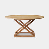 PACIFIC TEAK Round Dining Table 60"