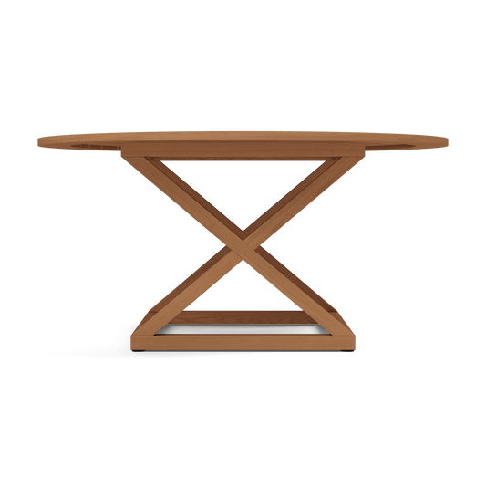 PACIFIC TEAK Round Dining Table 60"