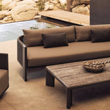 Palm Beach Aluminum Rectangle Coffee Table
