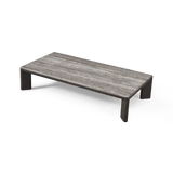 Palm Beach Aluminum Rectangle Coffee Table