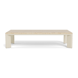 Palm Beach Aluminum Rectangle Coffee Table