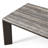 Palm Beach Aluminum Rectangle Dining Table