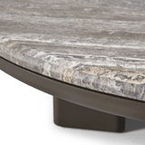 Palm Beach Aluminum Round Coffee Table