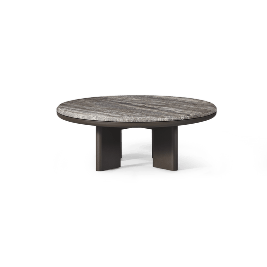 Palm Beach Aluminum Round Coffee Table