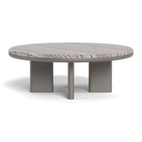 Palm Beach Aluminum Round Coffee Table