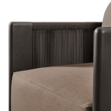 Palm Beach Aluminum Swivel Lounge Chair