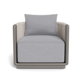 Palm Beach Aluminum Swivel Lounge Chair