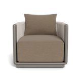 Palm Beach Aluminum Swivel Lounge Chair
