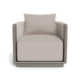 Palm Beach Aluminum Swivel Lounge Chair