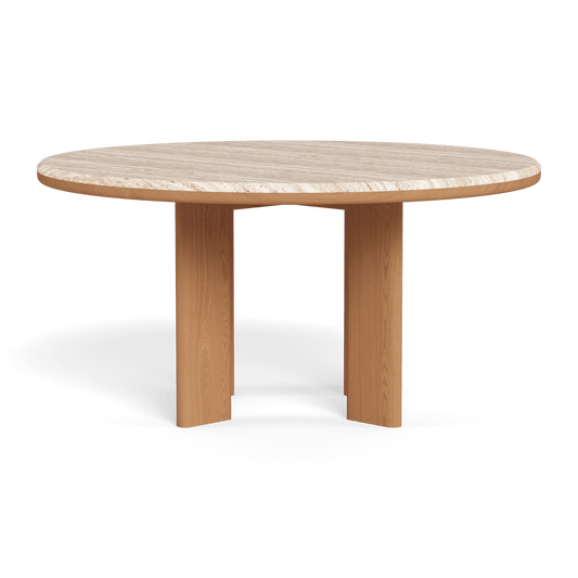 Palm Beach Teak Round Dining Table 60"