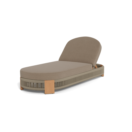 Palm Beach Teak Sun Lounge