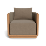 Palm Beach Teak Swivel Lounge Chair