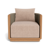 Palm Beach Teak Swivel Lounge Chair