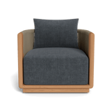 Palm Beach Teak Swivel Lounge Chair