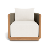 Palm Beach Teak Swivel Lounge Chair