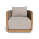 Palm Beach Teak Swivel Lounge Chair