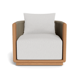 Palm Beach Teak Swivel Lounge Chair
