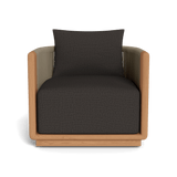 Palm Beach Teak Swivel Lounge Chair