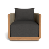 Palm Beach Teak Swivel Lounge Chair
