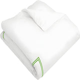 500TC Cotton Double Embroidery Sateen Solid Duvet Cover Set